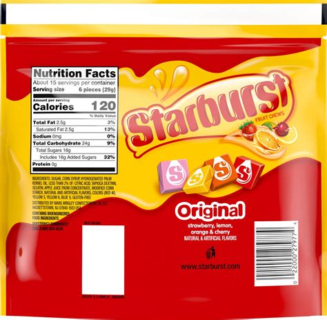 Starburst Original Fruit Chews Chewy Candy Sharing Size 156 Oz Bag 156 Oz Shipt