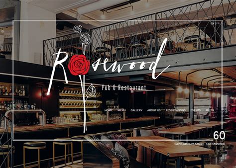 Rosewood Restaurant - Awwwards Nominee