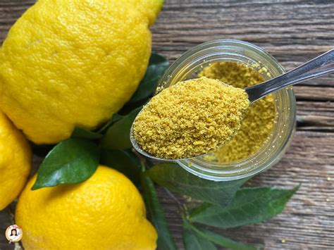 Polvere Di Limone Ricetta Aroma Naturale Fatta In Casa Con Le Scorze