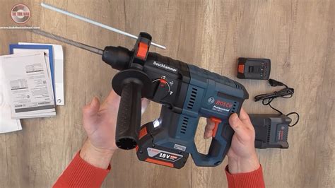 Unboxing BOSCH Cordless Rotary Hammer With SDS Plus GBH 180 LI Bob