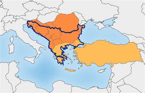 The Balkan Region According To Prof R J Crampton Europe Day Europe