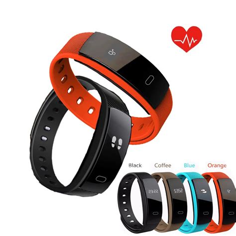 Qs Smart Wristband Blood Pressure Bracelet Heart Rate Fitness Sleep