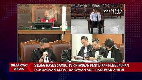 Kuasa Hukum Akbp Arif Rachman Arifin Mohon Perpanjangan Waktu Minggu