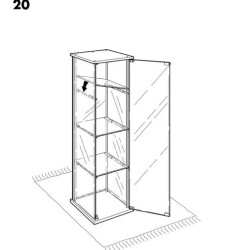 Detolf Glass Shelf Piece Furniture And Home Living Furniture Shelves