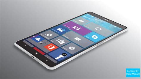 Hanz Manuel Presents New Lumia Silver Concept Concept Phones