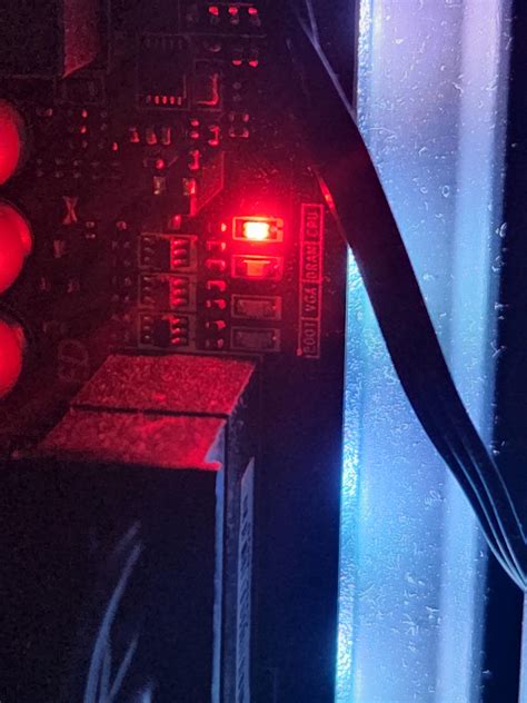 Cpu Error Indicator Lights Up After Installing A New 5600x Into A B450 Board No Display Output