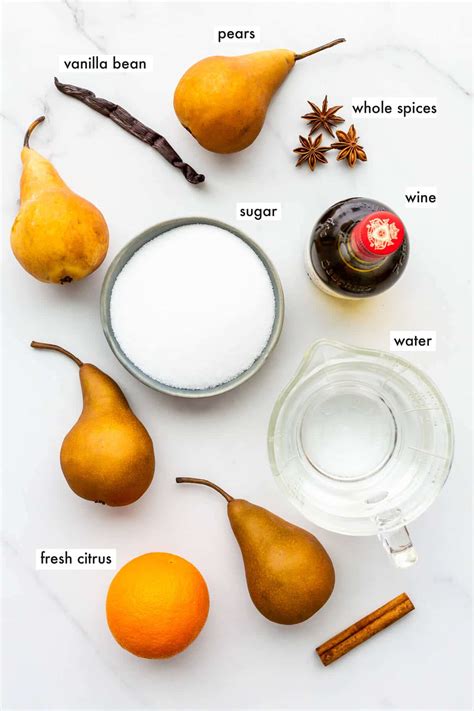 How To Poach Pears The Bake School