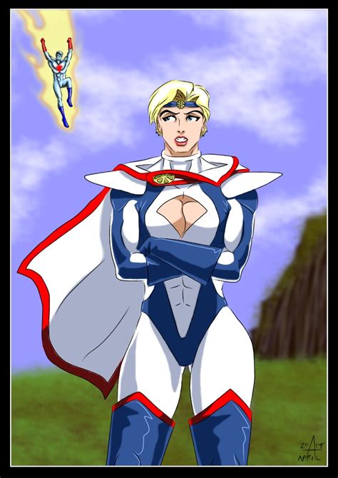 Power Girl In Gold By Adamantis On Deviantart