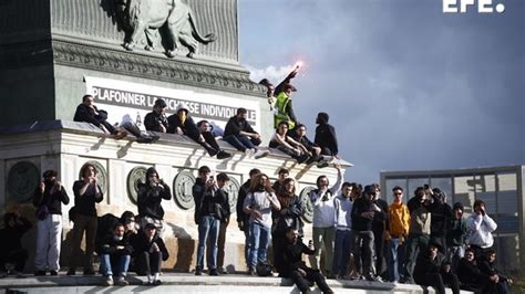 Francia Sindicatos Y Fuerzas De Izquierda En Francia Cargan Contra