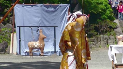 Kusajishi - Japanese Archery Ceremony in Kamakura | Kamakura, Japanese ...