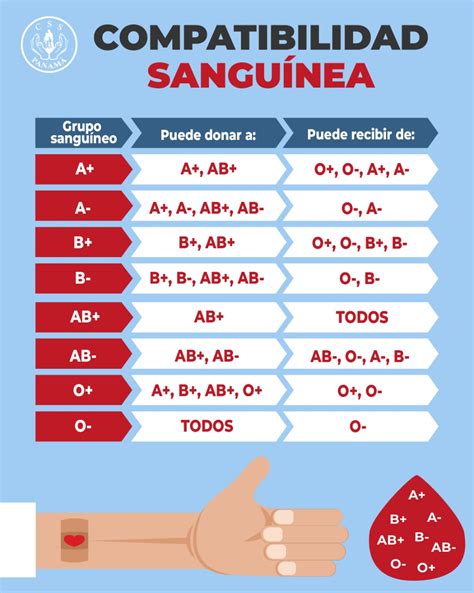 Tabela Dos Tipos Sanguíneos Fdplearn