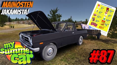 My Summer Car Mainosten Jakamista Summercar Haaste Youtube