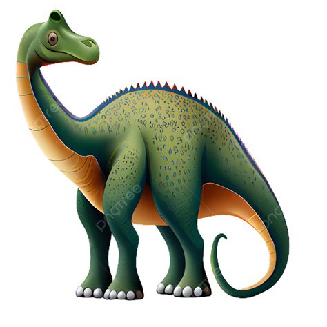 Verde Dinosaurio De Dibujos Animados Imagen Png Imagen Transparente