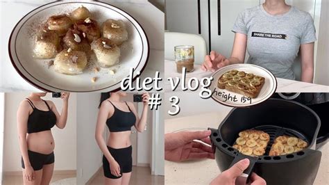 Diet Vlog 맛있는 다이어트 식단 레시피ㅣ다이어터의 식단일기ㅣ다이어트 브이로그ㅣ육아맘ㅣ요거트 마카롱ㅣ바나나떡ㅣ두유 까르보나라 ㅣ새송이버섯 브루스케타ㅣ해독주스