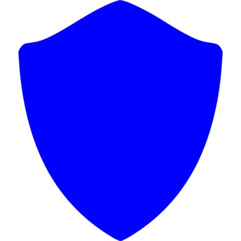 Blue shield icon - Free blue shield icons