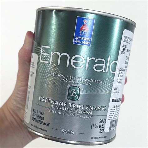 Sherwin Williams Emerald Urethane Trim Enamel Review Painting Trim