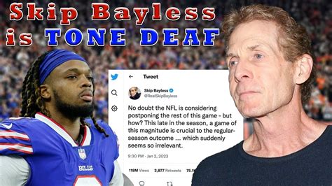 Skip Bayless Did Not Apologize For His Tweet About Damar Hamlin Coachmecoach Podcast 35 Youtube