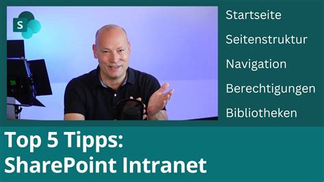 SharePoint Intranet Top 5 Tipps für Startseite Inhalte