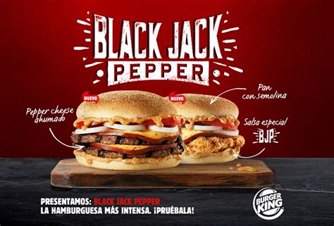 Burger King Presenta Su Nueva Hamburguesa Black Jack Pepper Control