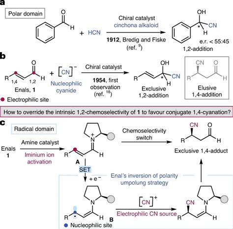 Nat Catal 光氧化还原和有机催化实现不饱和醛的立体选择性氰基化 X MOL资讯