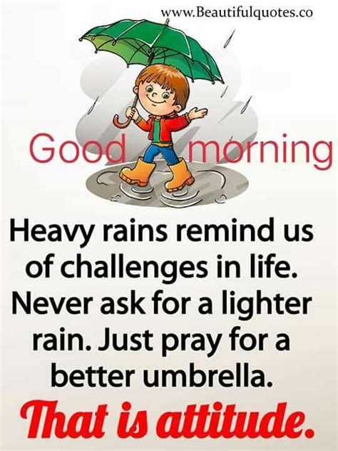 Beautifulquotes Co Good Morning Heavy Rains