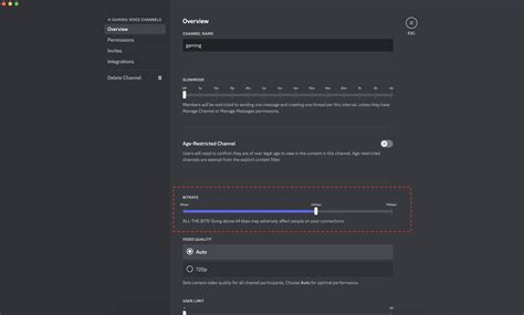 Audio Bitrate FAQ – Discord