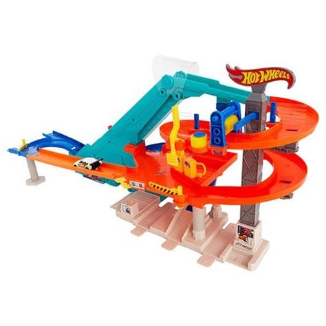 Игровой набор Хот Вилс Мото гараж Hot Wheels в магазине Игрулэнд