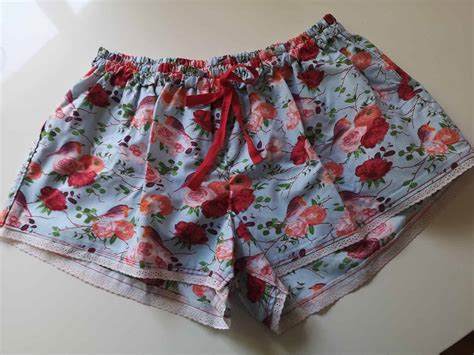 How To Sew Womens Sleep Shorts With Free Pattern