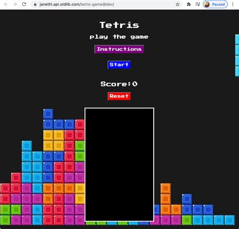 Simple Tetris Game Using Pygame In Python Free Source Code 53 Off