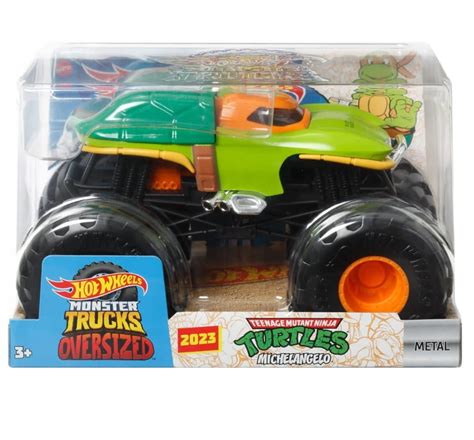 Mattel Hot Wheels Monster Truck Michelangelo HKM48 FYJ83 Asplaneta Pl