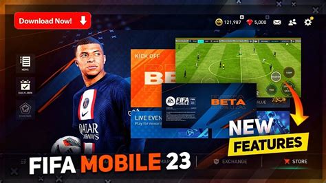 Fifa Mobile 23 Beta First Interface Gameplay And Features Youtube