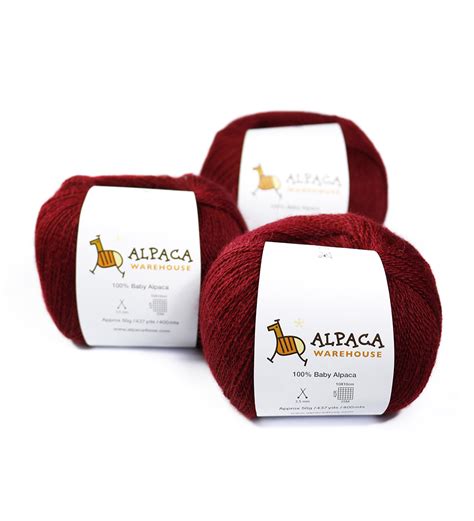 100 Baby Alpaca Yarn Wool Set Of 3 Skeins Lace Weight Ebay