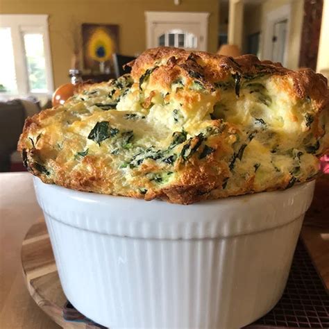 Cheese And Spinach Soufflé Beloved Recipe Box Souffle Recipes Easy Souffle Recipes Recipes