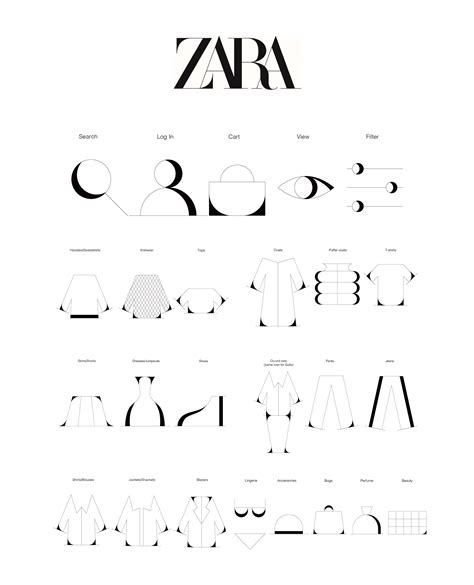 Icons Zara By Jiayi Su Sva Design