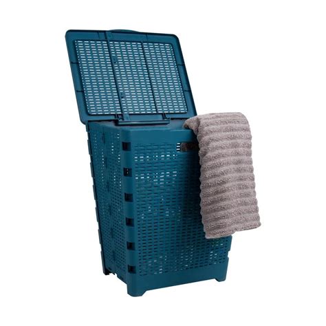 Mind Reader Basket Collection Blue 2125 In H X 145 In W X 18 In D