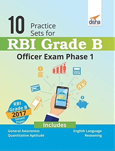 10 Practice Sets For RBI Grade B Officer Exam Phase 1 EBook Disha