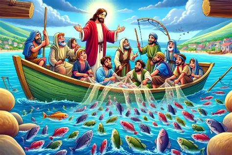 The Fishers Of Men Bible Story Faithful Parables