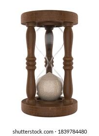 Old Fashioned Wooden Hourglass Egg Timer Stock Photo Edit Now 29895421