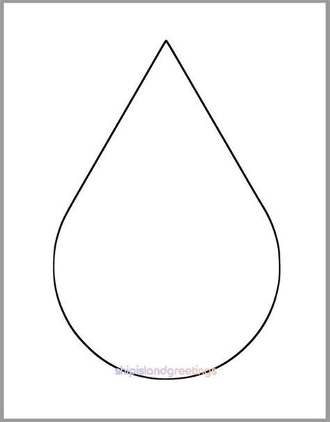 Raindrop Outline