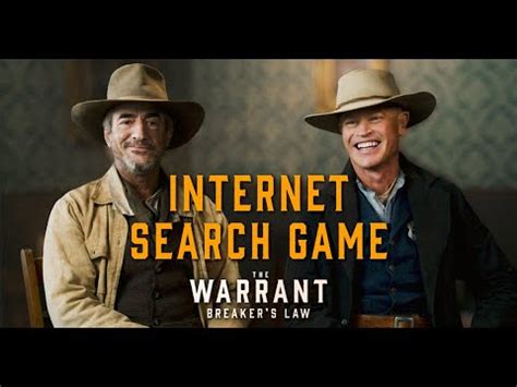 The Warrant Breaker S Law Internet Search Game Dermot Mulroney