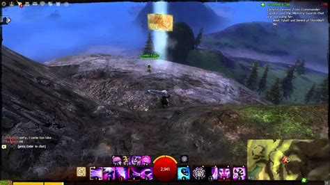 Guild Wars 2 Gendarran Fields Overlook Caverns Vista YouTube