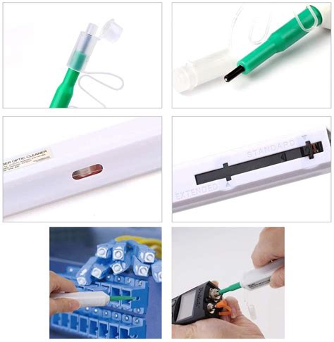 Sc Fiber Optic Cleaner Pen Karono Fiber Adapter Connector One Click Cleaning Pen For 25mm