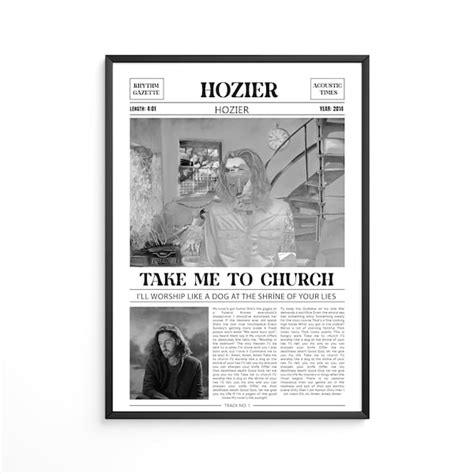 Hozier Poster Etsy