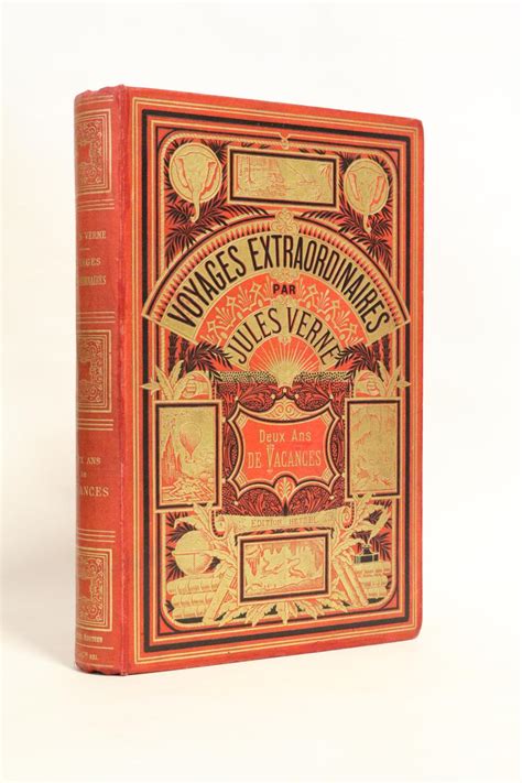 Deux Ans De Vacances By VERNE Jules Couverture Rigide 1888