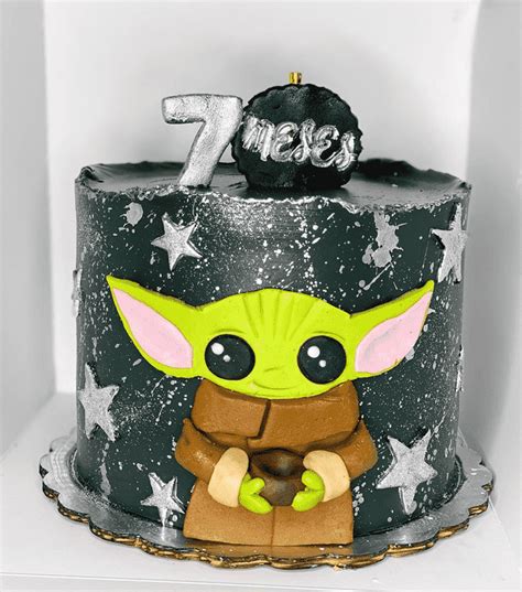 Yoda Happy Birthday Star Wars Birthday Cake Image Birthday Cake Star