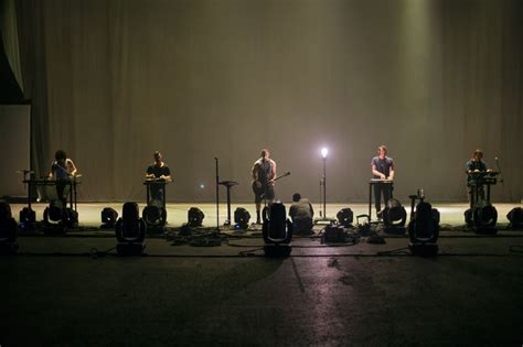 Nine Inch Nails festival tour production rehearsals, July 2013, Los ...