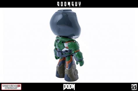 Doomguy Collectible 9 Figure Gaming Heads Video Game Junk