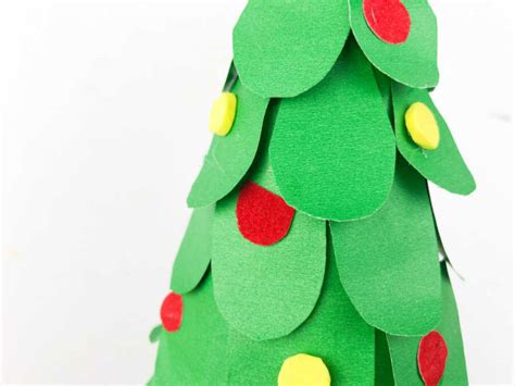 Paper Christmas Tree Craft