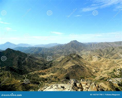 Beautiful Photography Of The Natural Panorama In Eritrea Stock Photo