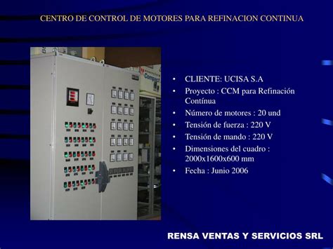 Ppt Centro De Control De Motores Para Refinacion Continua Powerpoint